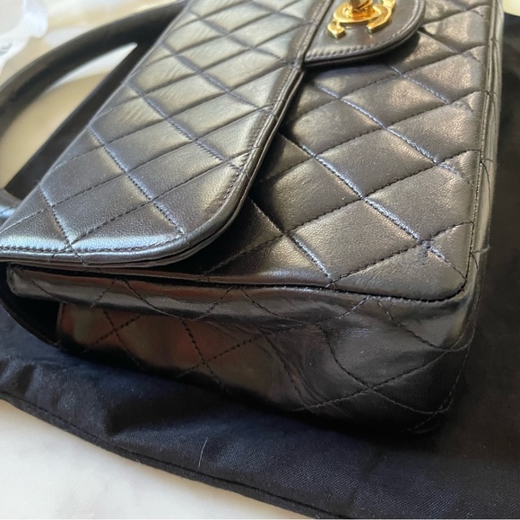 Sold locally!   Vintage Chanel Kelly w/24kt hardware - Picture 4 of 10